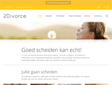 Tablet Screenshot of 2divorce.nl